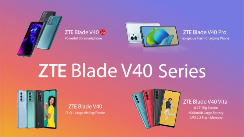 Foto de MWC 2022: ZTE presentó la serie Blade V40