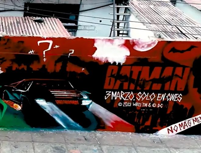 Fotos de Colectivo artístico N2S.Crew presenta mural oficial de Batman en Perú