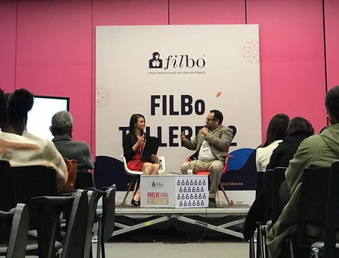 Fotos de FILBO 2022: Peruano Israel Barruta presento su reciente novela «Exilio Entre las Flores»