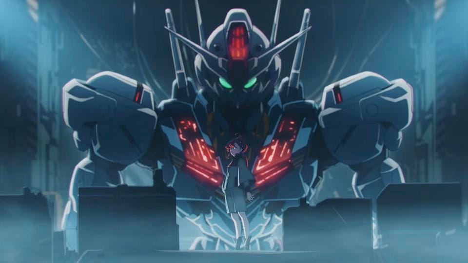 Foto de Sunrise muestra el primer avance del anime Mobile Suit Gundam:  The Witch of Mercury