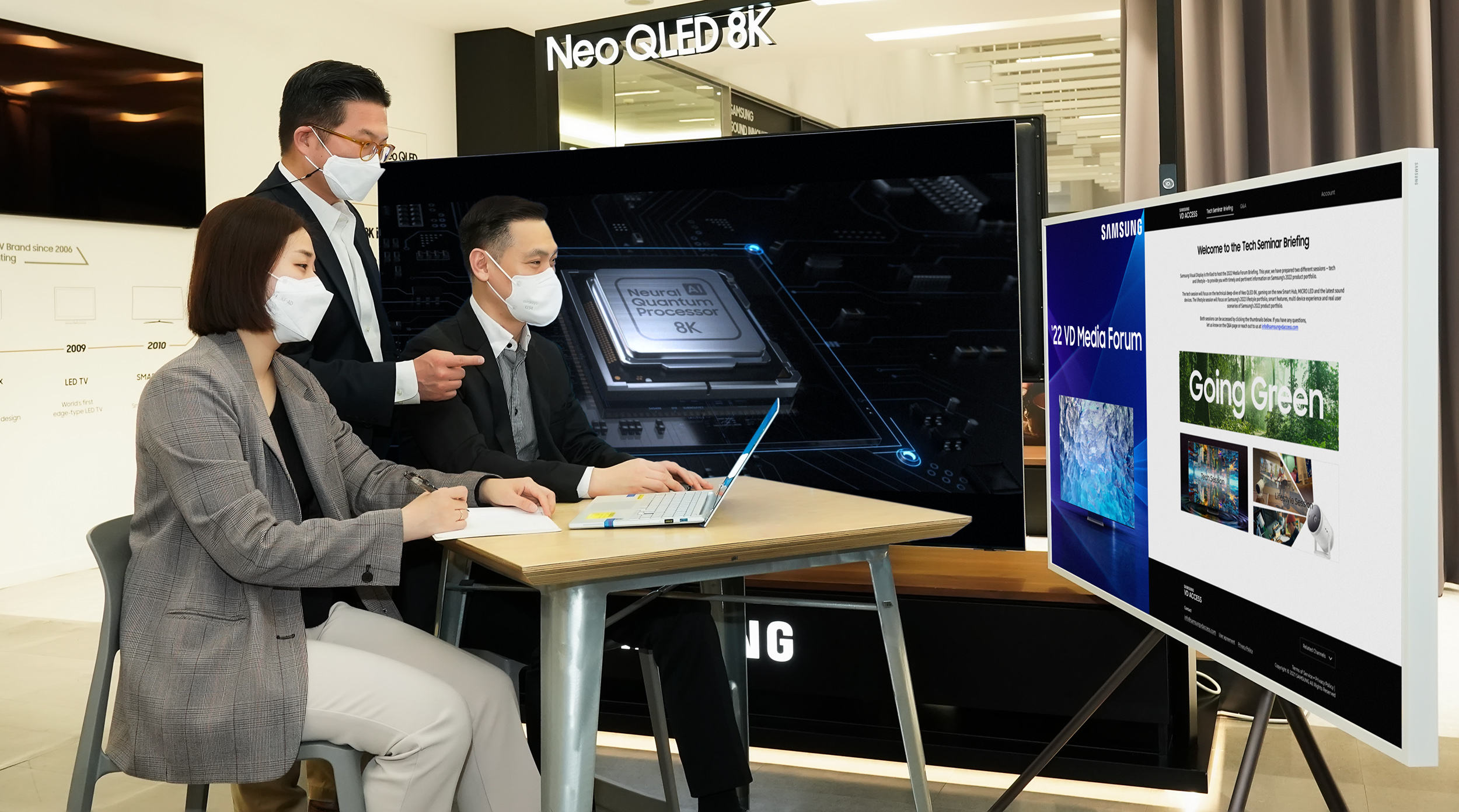 Foto de Samsung Electronics organiza el Media Forum 2022 que muestra las últimas innovaciones en Neo QLED 8K