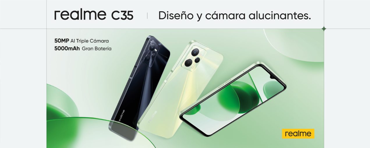 Foto de realme lanza en Perú el smartphone con más estilo del segmento de entrada, el realme C35