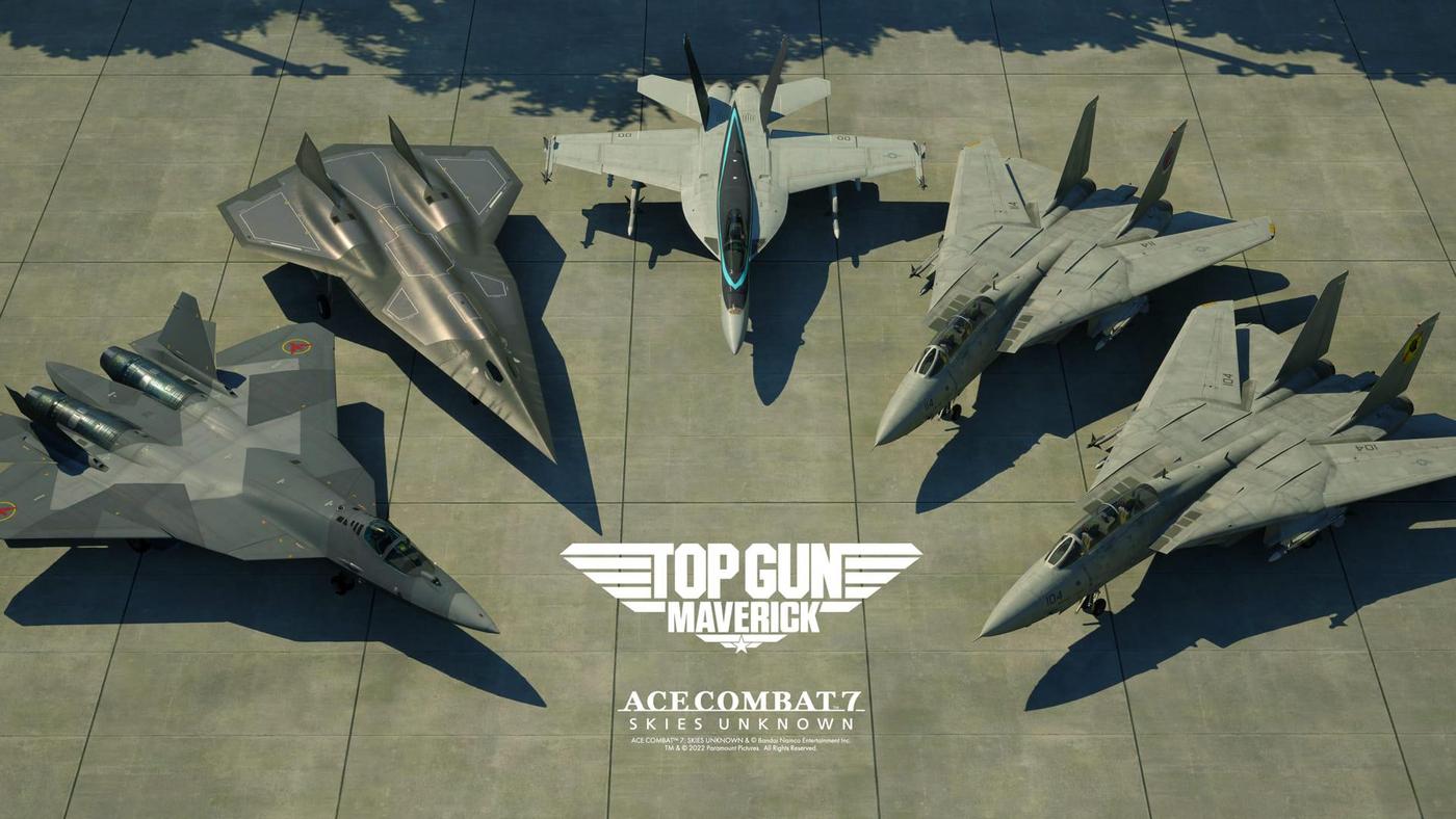 Foto de El DLC de Ace Combat 7: Skies Unknown, Top Gun: Maverick Aircraft Set, ya se encuentra disponible