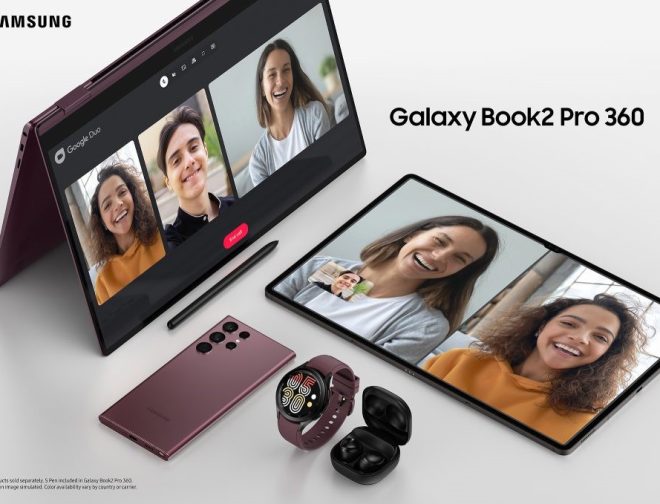 Fotos de [Serie Galaxy Book2 Pro] Haz las videollamadas más cómodas y los fondos menos desordenados