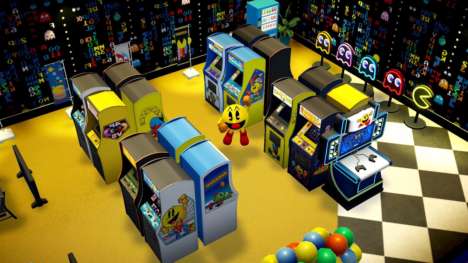 Foto de Juega videojuegos clásicos y raros dentro de un Arcade Virtual en PAC-MAN MUSEUM+, disponible ahora en consolas y PC