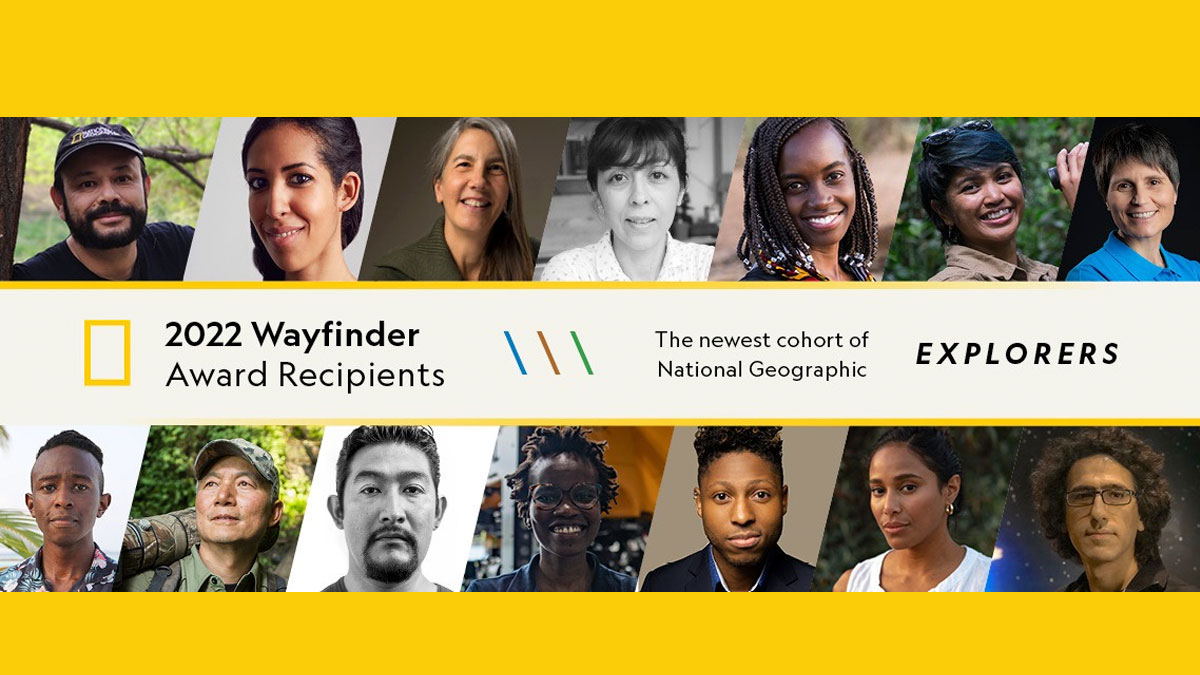 Foto de National Geographic Society anuncia a los ganadores de los premios Wayfinder 2022
