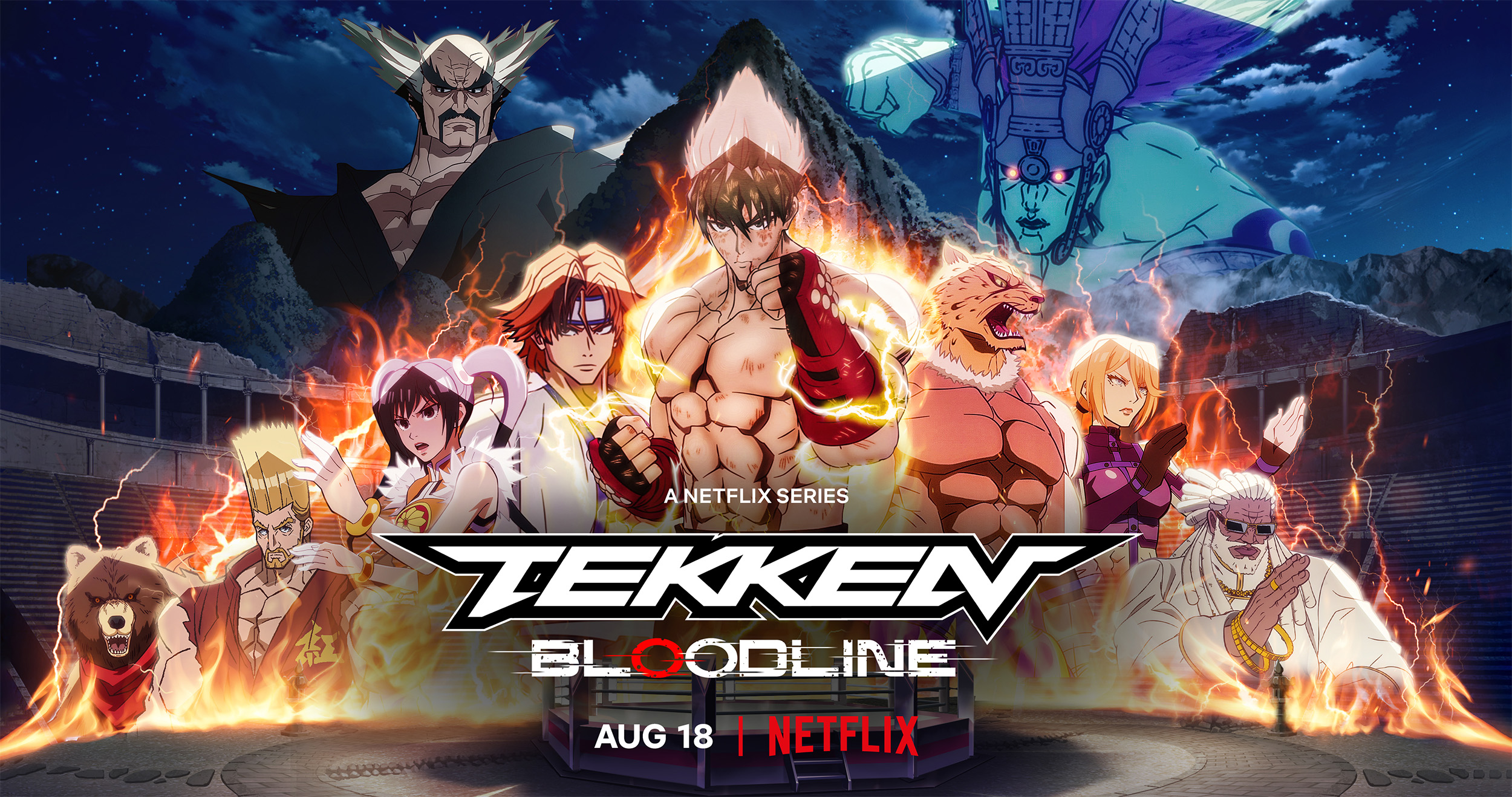 Foto de Netflix lanza un estupendo nuevo tráiler del audaz anime Tekken: Bloodline