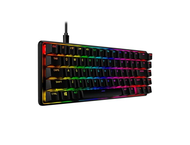 Fotos de HyperX lanza el teclado mecánico para videojuegos HyperX Alloy Origins 65 con colores personalizados