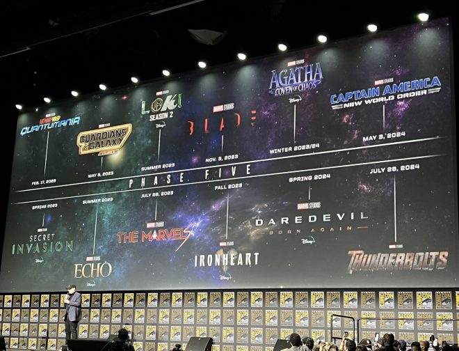 Fotos de SDCC 2022: Marvel anuncia la Phase 5 del MCU, aquí todas las producciones y fechas de estreno