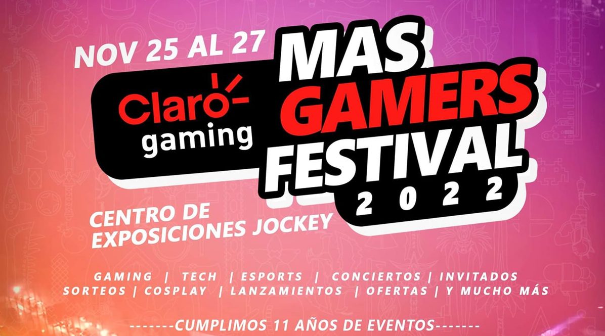 Foto de Conoce las fechas del esperado Claro Gaming MasGamers Festival 2022