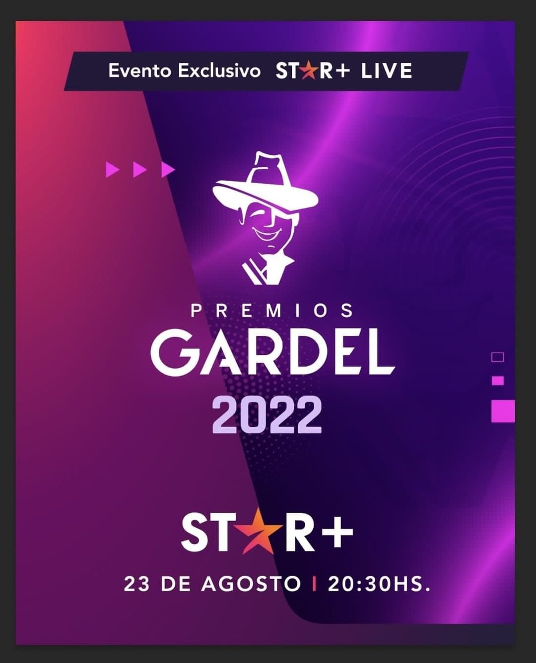 Foto de Premios Gardel 2022: Anunciados los artistas que se presentarán en la gala que será transmitida en exclusiva en Star+ para Latinoamérica