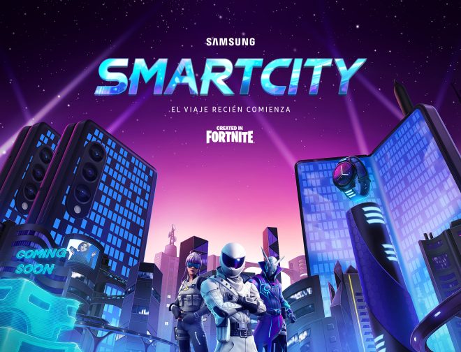 Fotos de Samsung Latinoamérica anuncia isla en el Metaverso con juego en Fortnite y el nuevo Galaxy Z Fold4