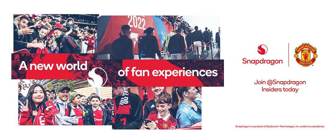 Foto de Qualcomm se convierte en socio global oficial de Manchester United