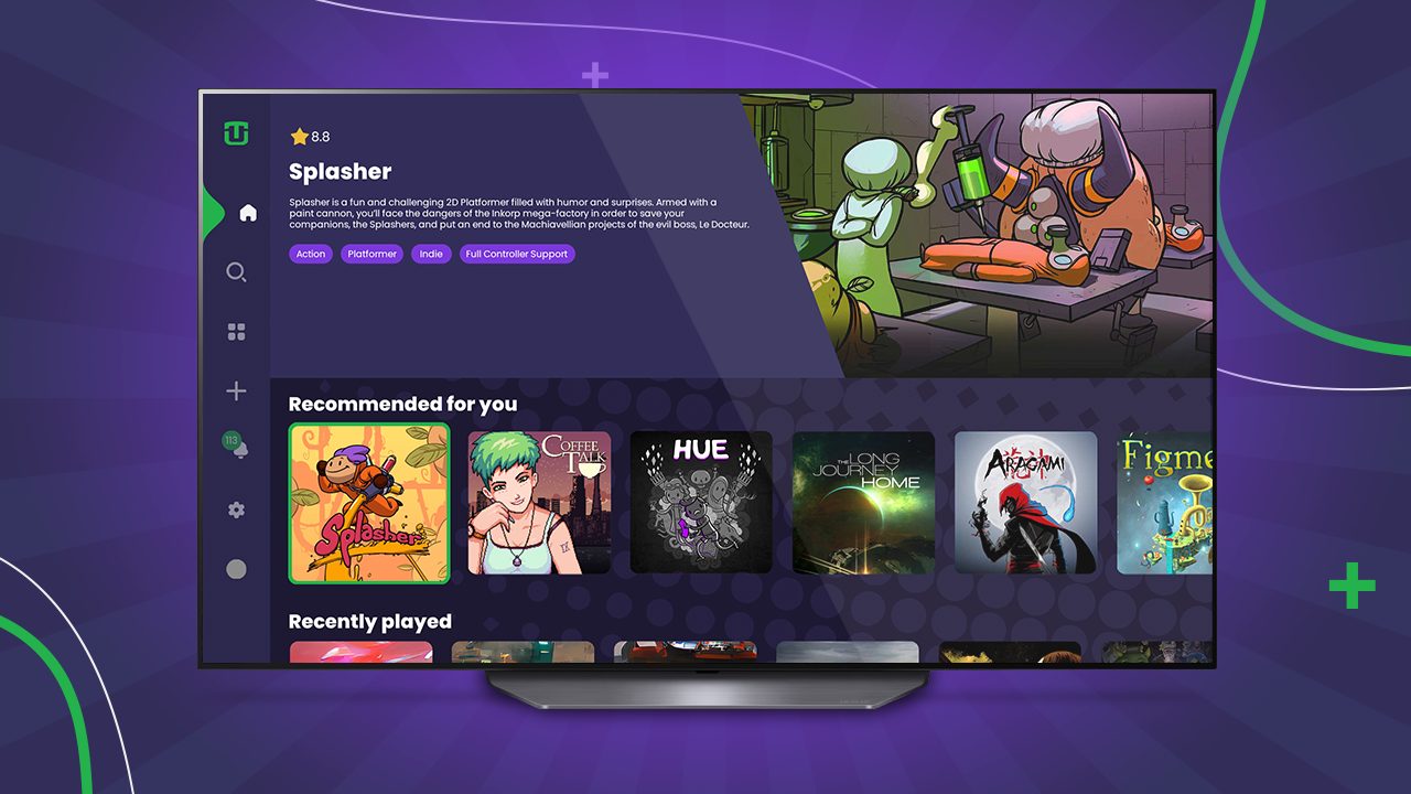 Foto de LG expande la experiencia de juego en sus smart tvs con dos nuevos servicios de cloud gaming: Blacknut y Utomik