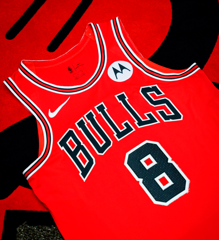 Camiseta Chicago Bulls roja 2021/2022