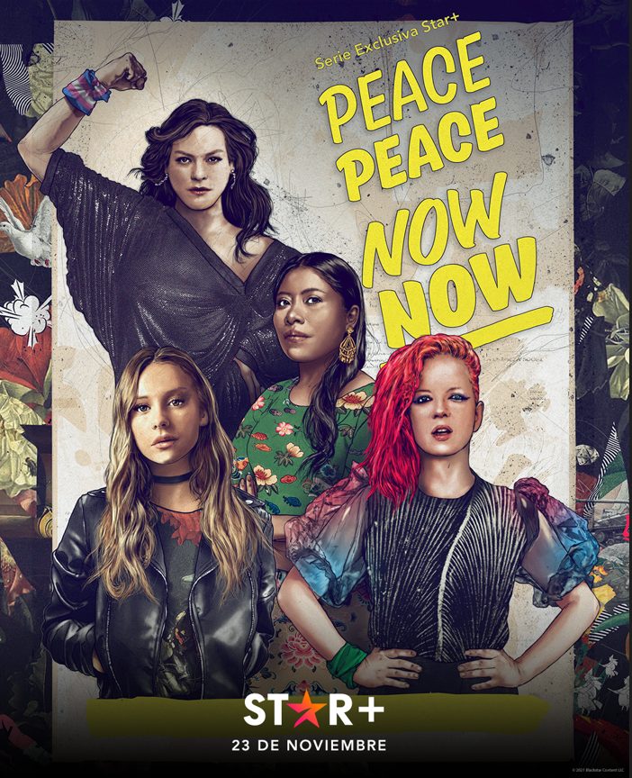 Foto de En el marco del día internacional de la eliminación de la violencia contra la mujer, el 23 de noviembre estrena en Star+ La miniserie documental “Peace Peace Now Now”