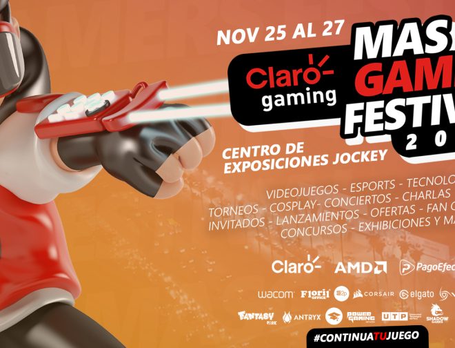 Fotos de MasGamers anuncia fecha de regreso de su evento presencial Claro gaming MasGamers Festival 2022