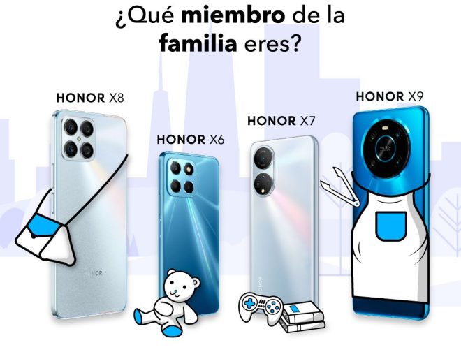 Fotos de HONOR X Series: ¿Cuál es el smartphone ideal para cada miembro de la familia?
