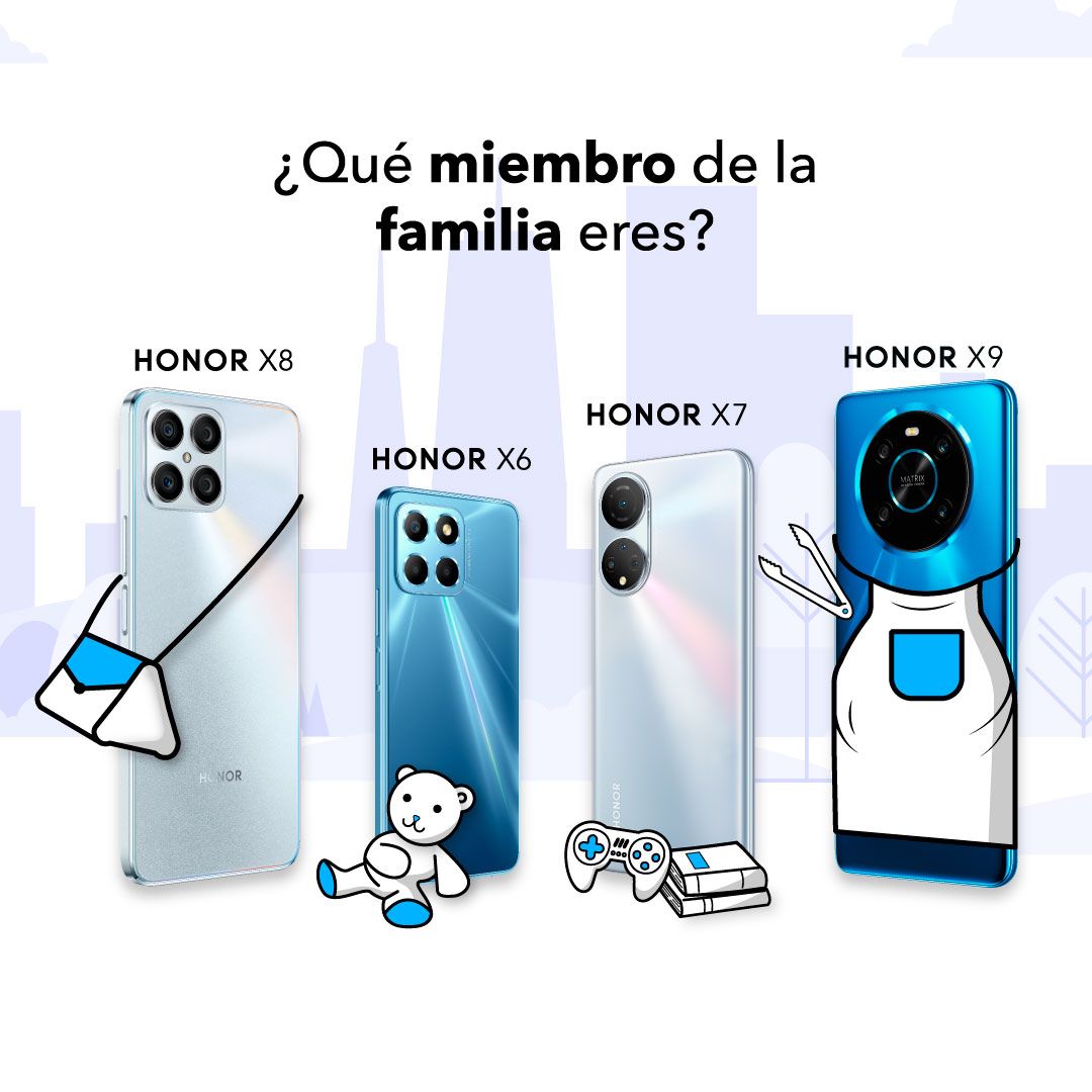 Foto de HONOR X Series: ¿Cuál es el smartphone ideal para cada miembro de la familia?