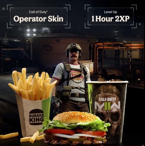 Fotos de La colaboración del videojuego de Call of Duty: Modern Warfare 2 con Burger King llega Perú