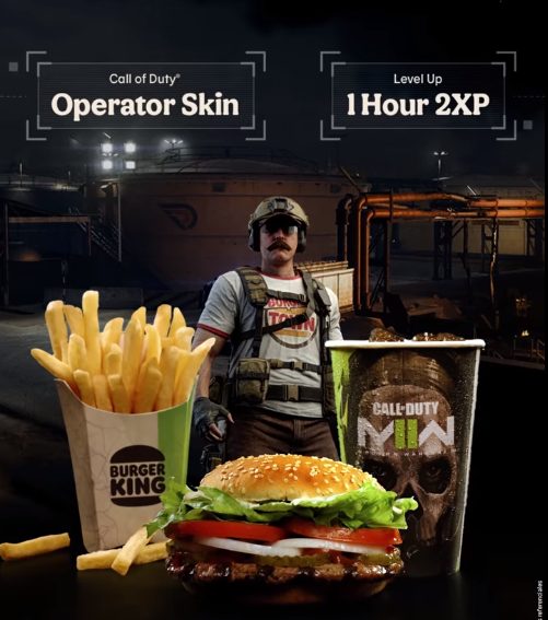 Foto de La colaboración del videojuego de Call of Duty: Modern Warfare 2 con Burger King llega Perú
