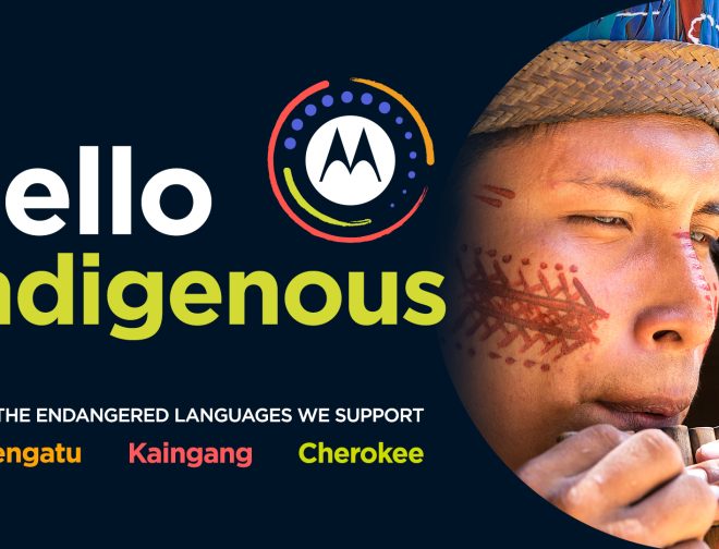 Fotos de Motorola y Lenovo Foundation anuncian la próxima fase de la iniciativa de revitalización de las lenguas indígenas en peligro de extinción en la sede de la UNESCO
