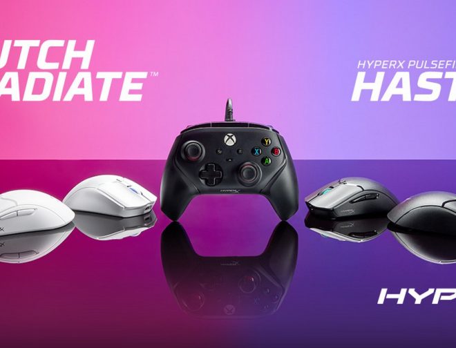 Fotos de CES 2023: HyperX presenta el control de Xbox con cable “Clutch Gladiate” y mouse para videojuegos “Haste 2”