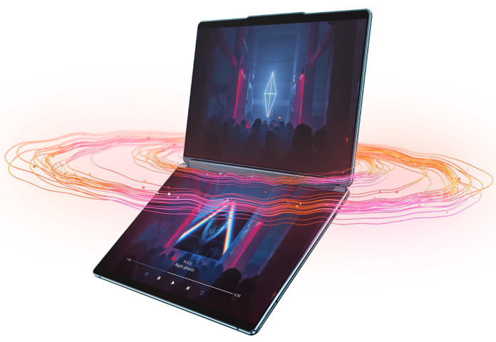 Foto de Lenovo innova con la nueva Yoga Book 9i de doble pantalla