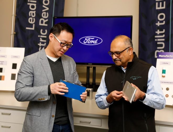 Fotos de Ford anunció una nueva planta de baterías en EE. UU.