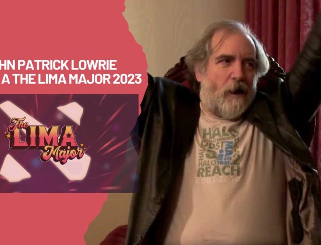 Fotos de John Patrick Lowrie la voz del Pudge, Storm Spirit y otros personajes de Dota 2 estará en Perú para el Lima Major 2023