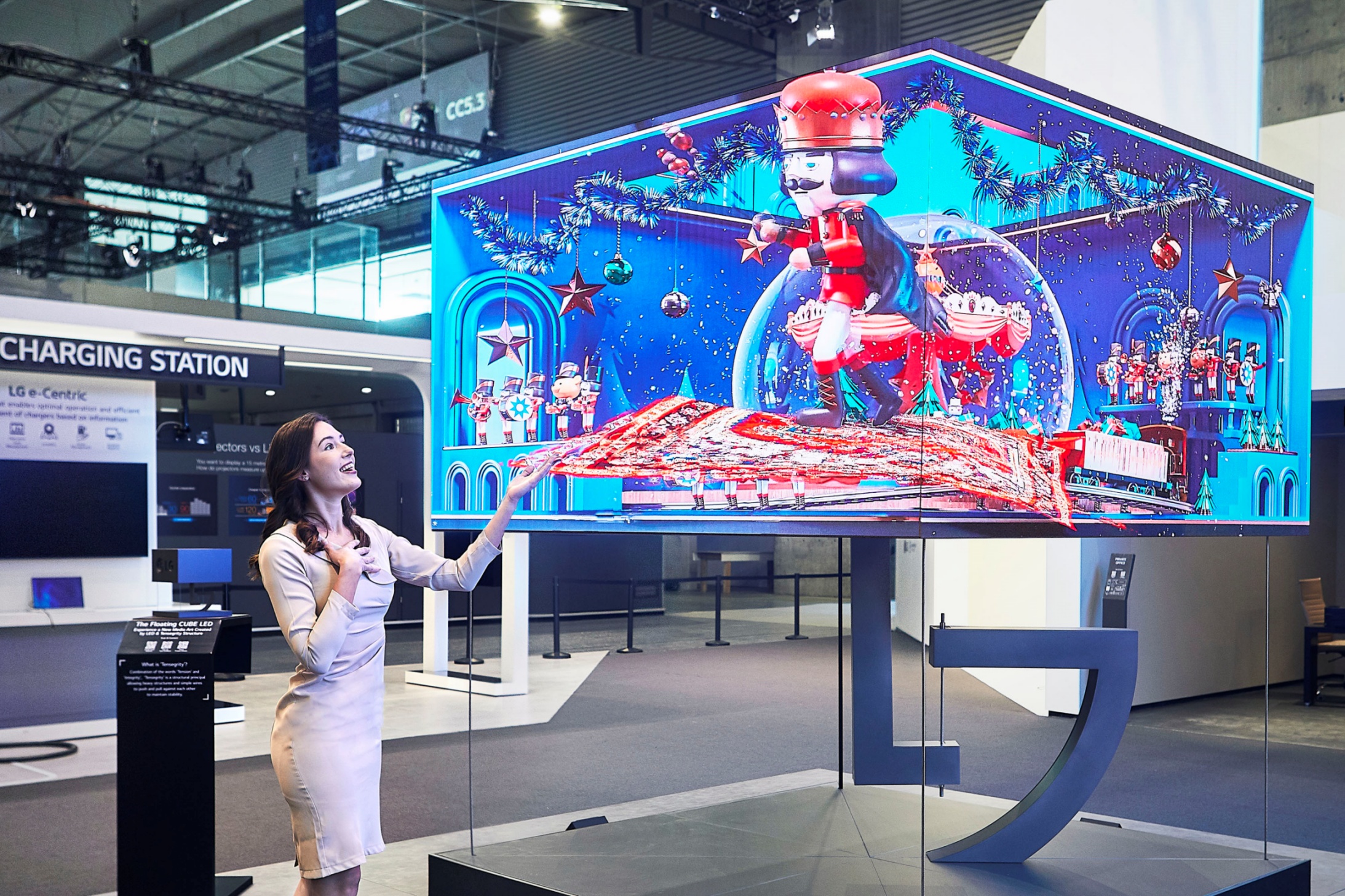 Foto de LG Electronics presentó sus nuevas pantallas digitales en Integrated Systems Europe (ISE) 2023