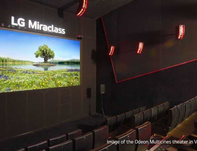 Fotos de LG lanza pantalla led de cine para generar una experiencia visual envolvente