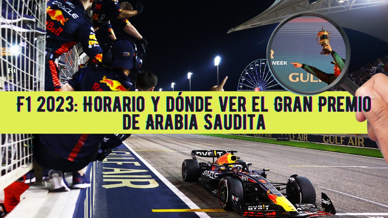 Foto de F1 2023: Horario y dónde ver el Gran Premio de Arabia Saudita en vivo en Perú