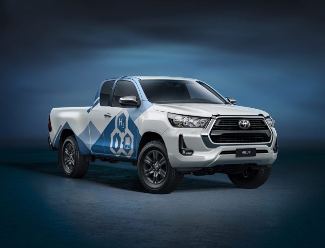 Fotos de Toyota inicia el desarrollo de una nueva versión del modelo Hilux propulsado por hidrógeno