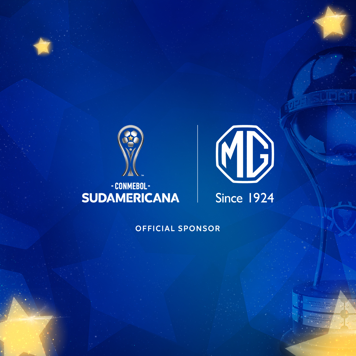 Foto de MG Motor renueva acuerdo con la CONMEBOL Sudamericana hasta el 2026