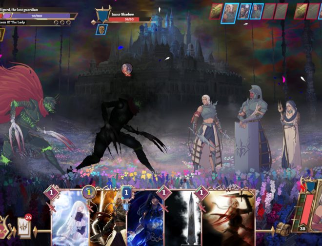 Fotos de Shattered Heaven, el RPG de Batalla de Cartas Roguelite Llega a PC el 19 de Abril