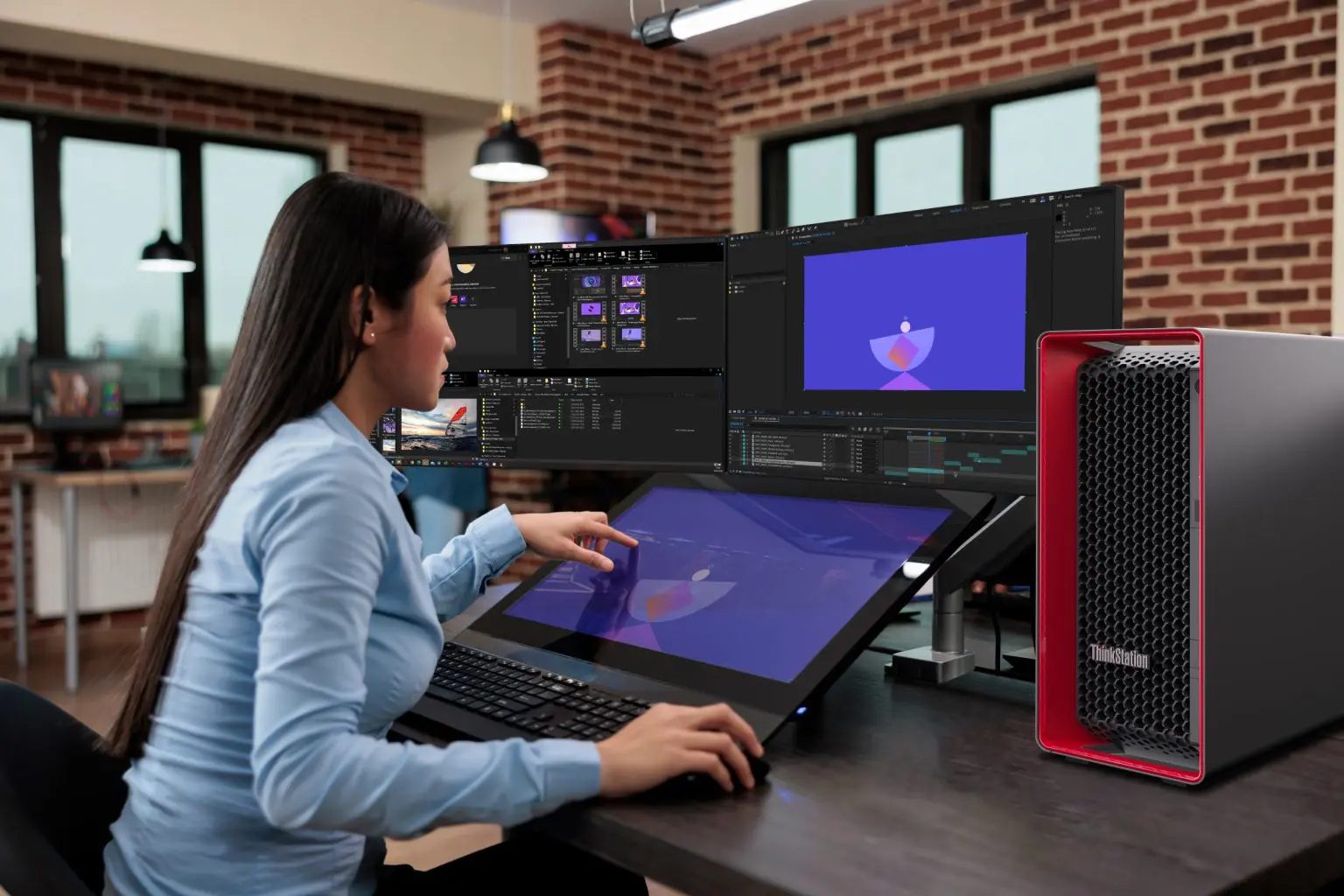 Foto de Lenovo ofrece más rendimiento, potencia y velocidad con las ThinkStation PX, P7 y P5