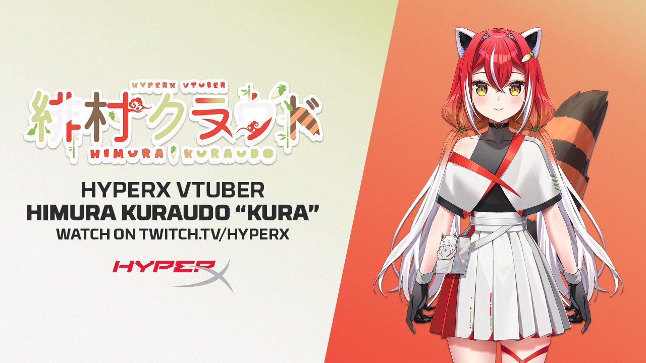 Foto de HyperX presenta a su nueva youtuber virtual: Himura Kuraudo
