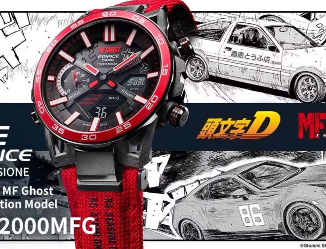 Foto de Casio Edifice lanza un extraordinario reloj deportivo en colaboración con Initial D & MF GHOST