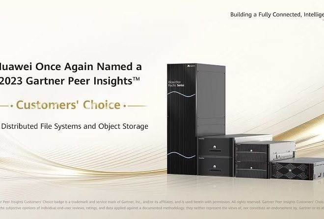 Fotos de Huawei ha sido elegida por los clientes para Gartner Peer Insights 2023 Voice of the Customer para sistemas de archivos distribuidos y almacenamiento de objetos