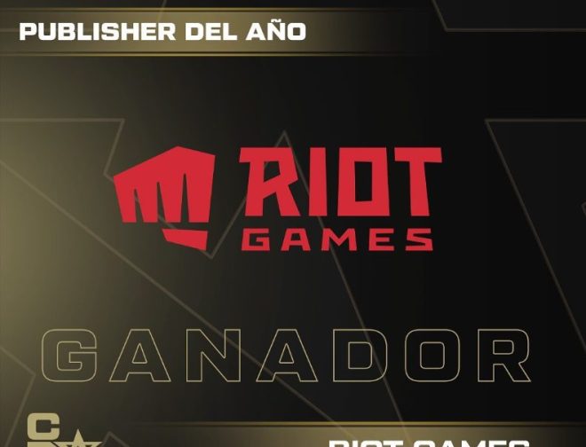 Fotos de Riot Games el Mejor Publisher del año en los premios CRACK 2023