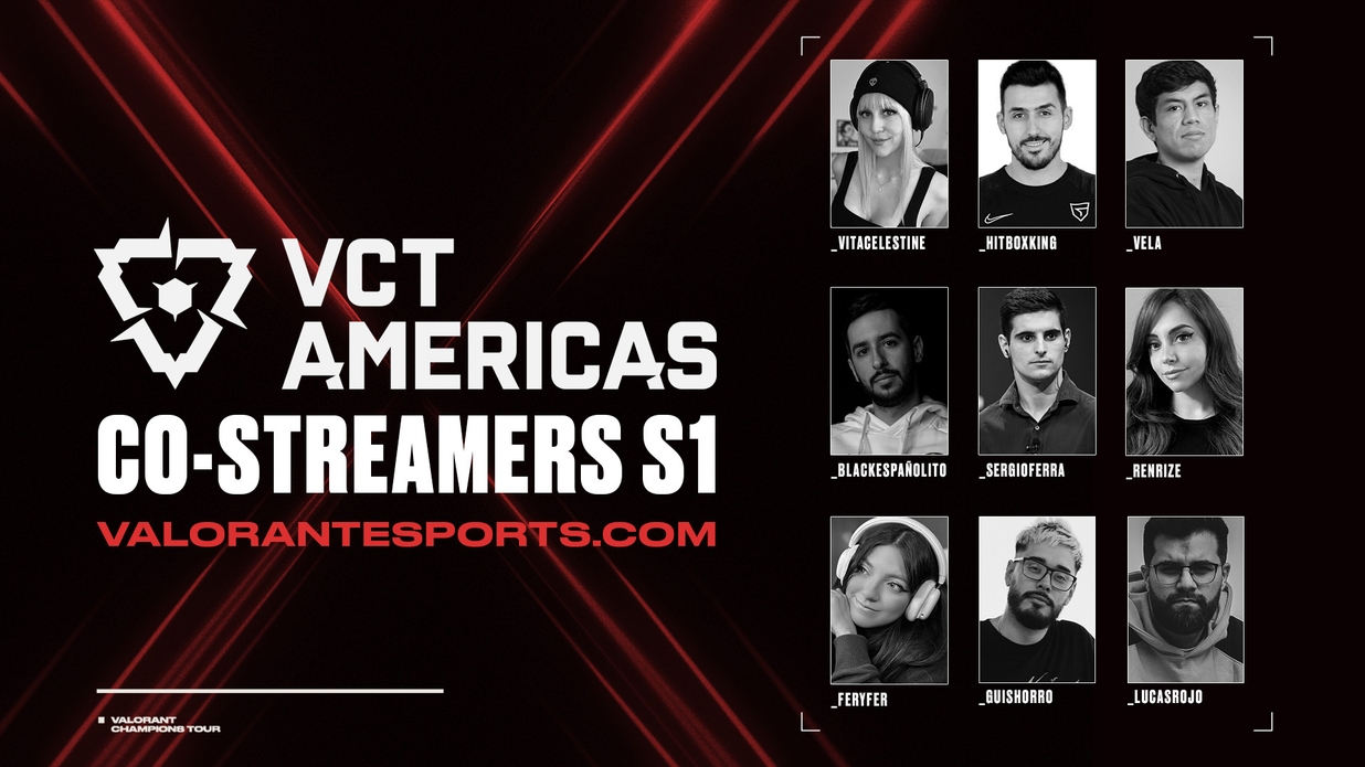 Foto de Valorant: Riot Games anuncia a los co-streamers para el VCT Americas 2023