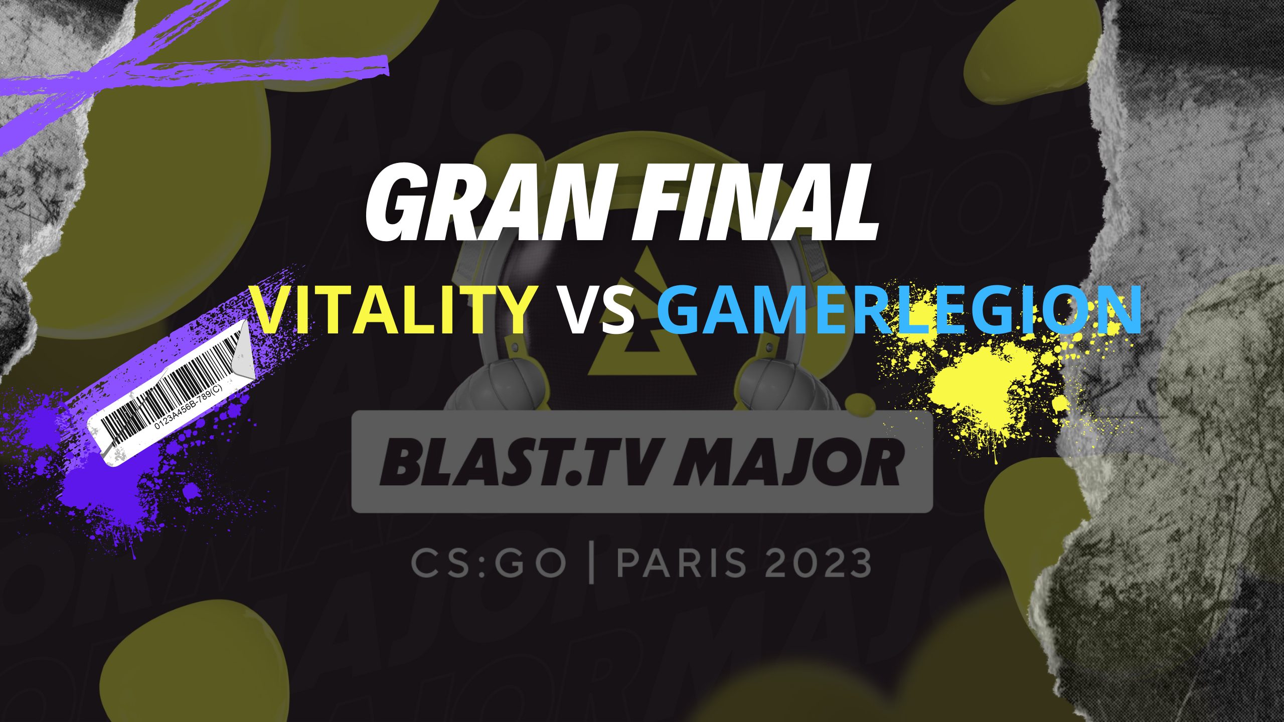Foto de CSGO: Conoce la hora y dónde seguir la Gran Final de la BLAST.tv Paris Major 2023 entre Vitality vs GamerLegion