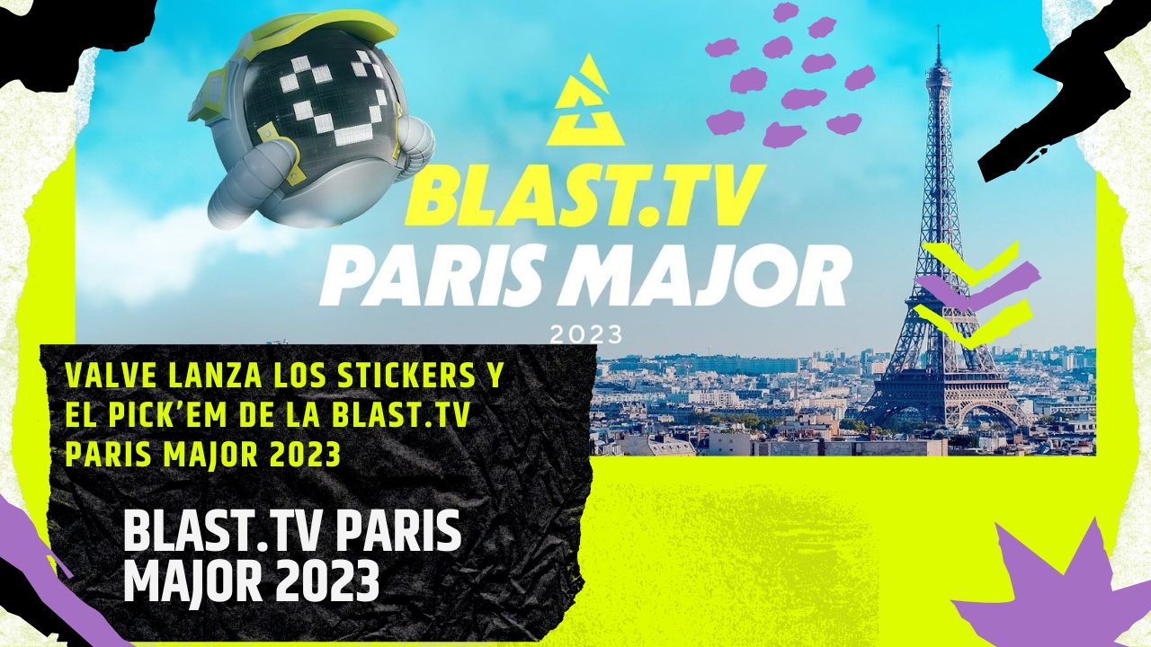 Foto de CSGO: Valve lanza los stickers y el Pick’Em de la BLAST.tv Paris Major 2023