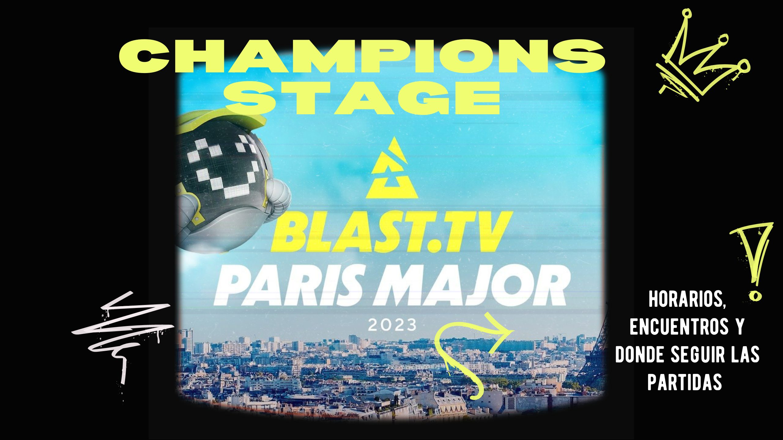 Foto de CSGO: Horarios y dónde seguir las partidas del Champions Stage de la BLAST.tv Paris Major 2023