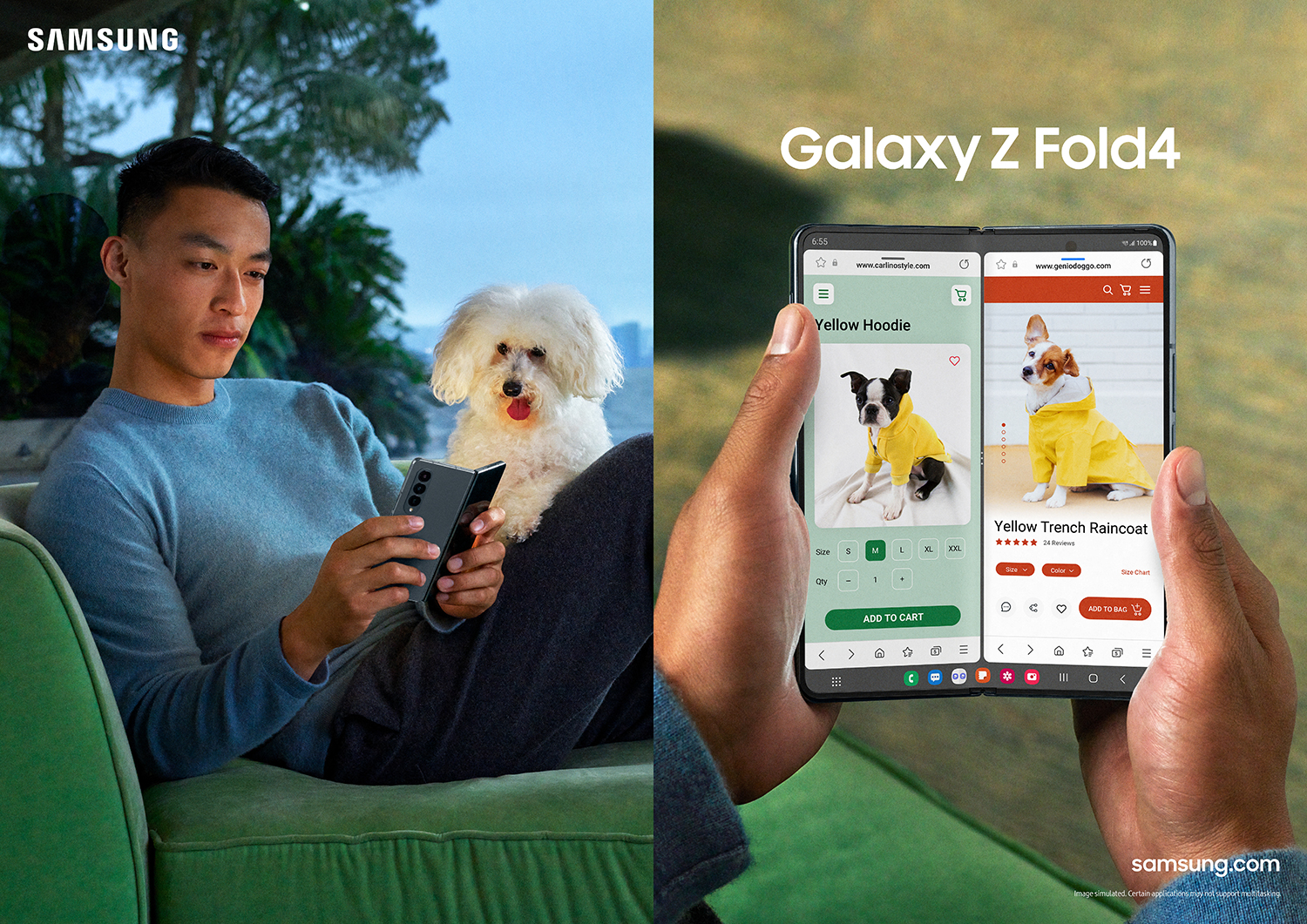 Foto de Galaxy Z Fold4 5G: descubre cómo acceder a tres aplicaciones simultáneamente en una misma pantalla