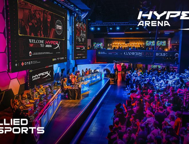 Fotos de HyperX y Allied Esports renuevan los derechos exclusivos de la Arena HyperX en Las Vegas