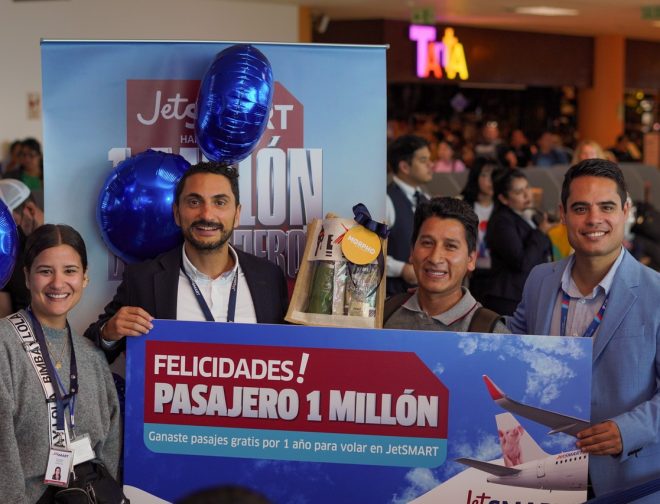 Fotos de JetSMART supera el millón de pasajeros transportados en Perú antes del año de operación