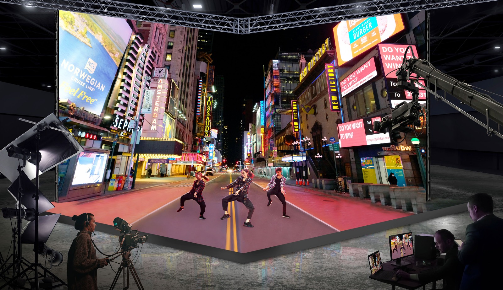 Foto de LG lanza una pantalla micro led para estudios de producción virtual