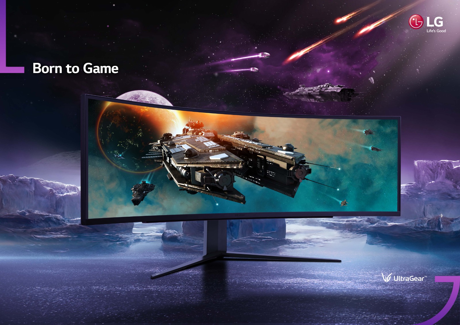 Foto de La pantalla del monitor LG UltraGear de 49” lleva la inmersión del juego al siguiente nivel